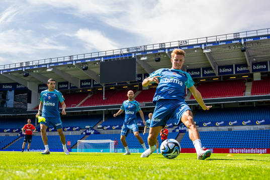 Martin Ødegaard of the Norwegian national football team