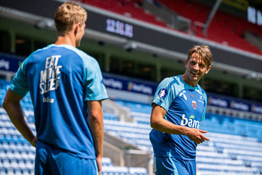 Sander Berge of the Norwegian national football team