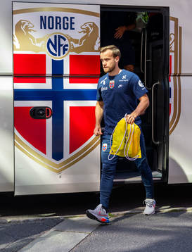Bård Finne of the Norwegian national football team