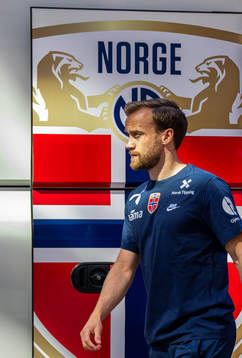 Bård Finne of the Norwegian national football team