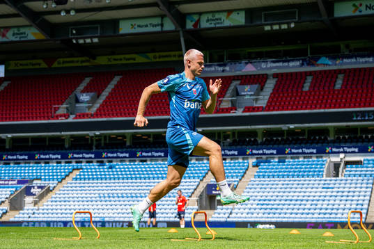Julian Ryerson of the Norwegian national football team