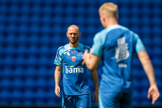 Fredrik Aursnes of the Norwegian national football team