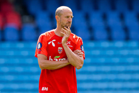 Brede Hangeland, player manager of the Norwegian national