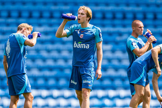 Kristian Thorstvedt of the Norwegian national football team