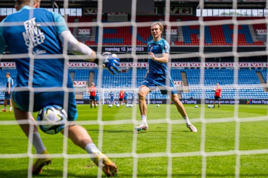 Kristian Thorstvedt of the Norwegian national football team