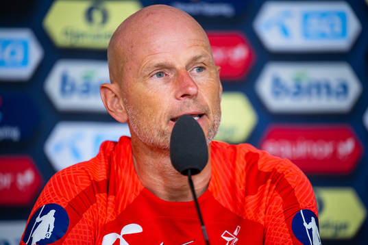 Ståle Solbakken, head coach of the Norwegian national
