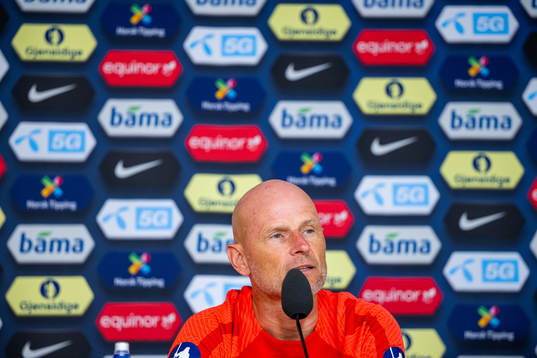 Ståle Solbakken, head coach of the Norwegian national