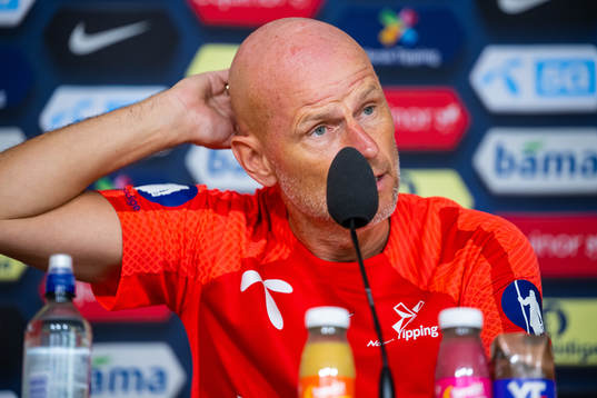 Ståle Solbakken, head coach of the Norwegian national
