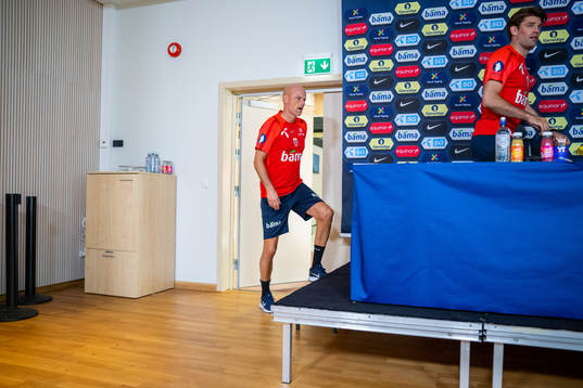 Ståle Solbakken, head coach of the Norwegian national
