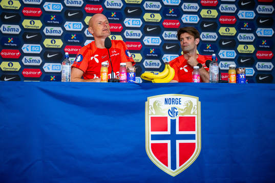 Ståle Solbakken, head coach of the Norwegian national