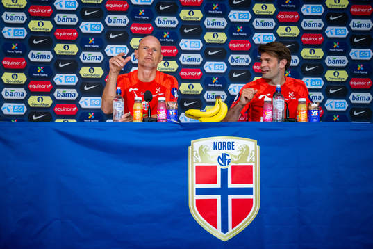 Ståle Solbakken, head coach of the Norwegian national