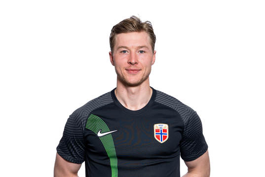 Goalkeeper Mathias Dyngeland of the Norwegian national