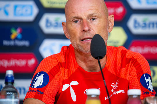 Ståle Solbakken, head coach of the Norwegian national