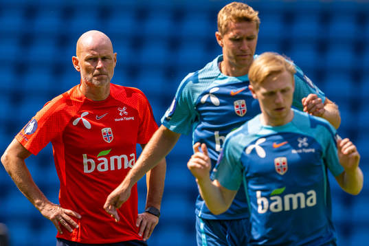 Ståle Solbakken, head coach of the Norwegian national
