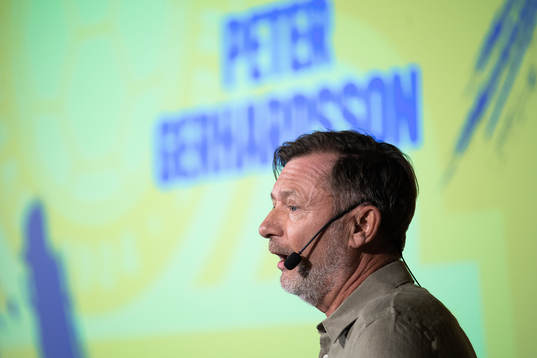 Peter Gerhardsson, head coach of the Swedish women's
