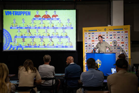 Peter Gerhardsson, head coach of the Swedish women's