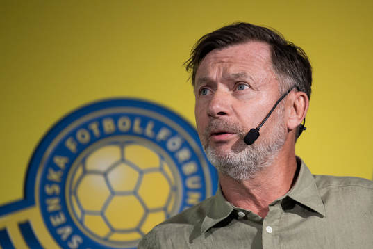 Peter Gerhardsson, head coach of the Swedish women's