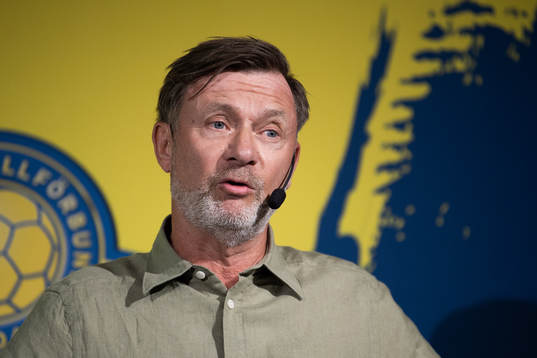 Peter Gerhardsson, head coach of the Swedish women's