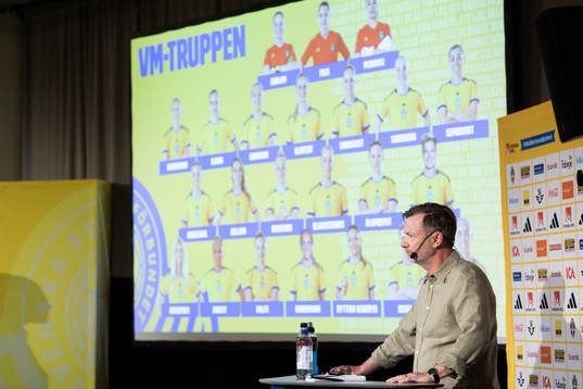 Peter Gerhardsson, head coach of the Swedish women's