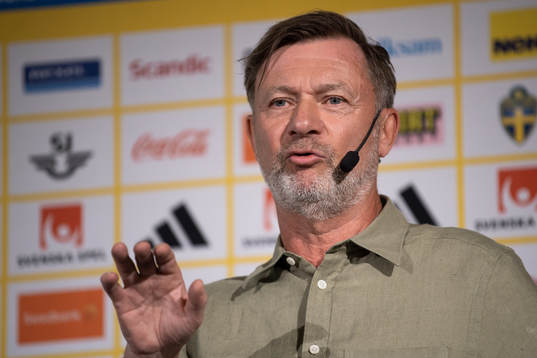 Peter Gerhardsson, head coach of the Swedish women's