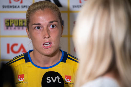 Filippa Angeldahl of the Swedish women's national football