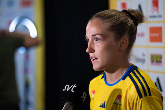 Filippa Angeldahl of the Swedish women's national football