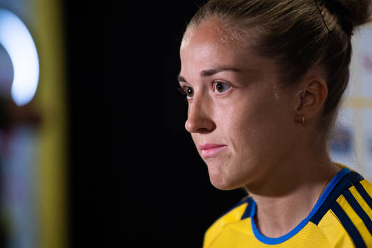 Filippa Angeldahl of the Swedish women's national football