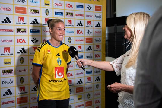 Filippa Angeldahl of the Swedish women's national football