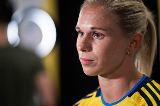Jonna Andersson of the Swedish women's national football