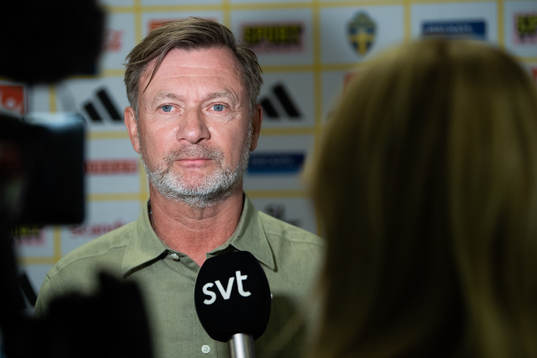Peter Gerhardsson, head coach of the Swedish women's