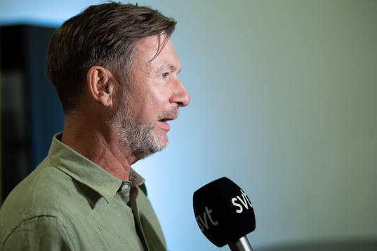 Peter Gerhardsson, head coach of the Swedish women's