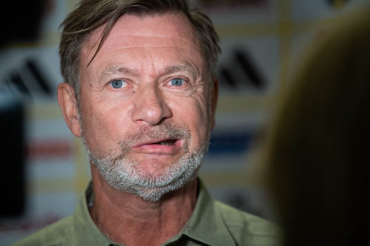 Peter Gerhardsson, head coach of the Swedish women's