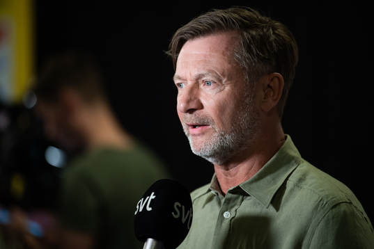 Peter Gerhardsson, head coach of the Swedish women's