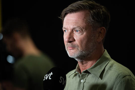 Peter Gerhardsson, head coach of the Swedish women's