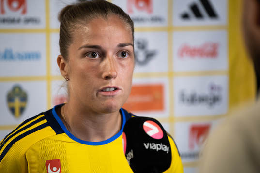 Filippa Angeldahl of the Swedish women's national football