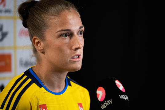 Filippa Angeldahl of the Swedish women's national football
