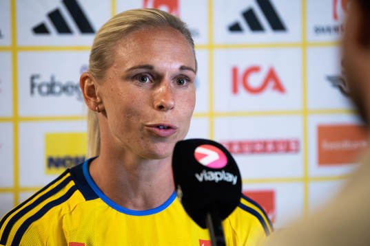 Jonna Andersson of the Swedish women's national football