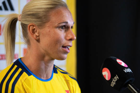 Jonna Andersson of the Swedish women's national football