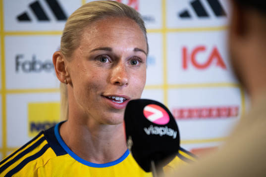 Jonna Andersson of the Swedish women's national football