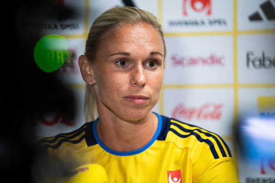 Jonna Andersson of the Swedish women's national football