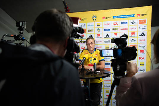 Filippa Angeldahl of the Swedish women's national football