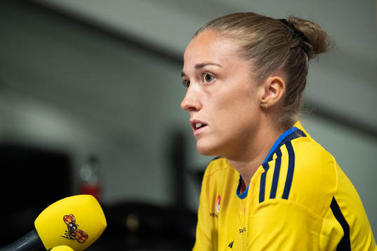 Filippa Angeldahl of the Swedish women's national football