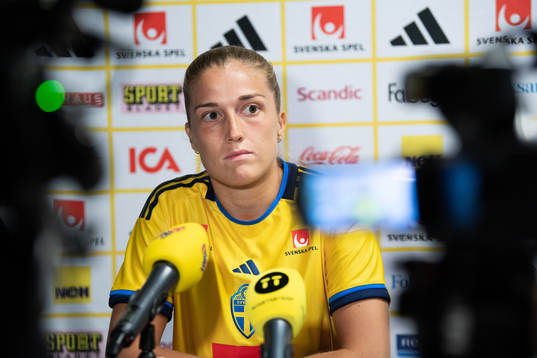 Filippa Angeldahl of the Swedish women's national football