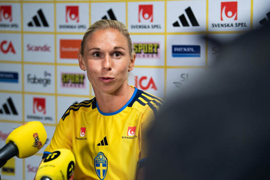 Jonna Andersson of the Swedish women's national football