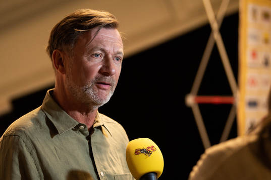 Peter Gerhardsson, head coach of the Swedish women's