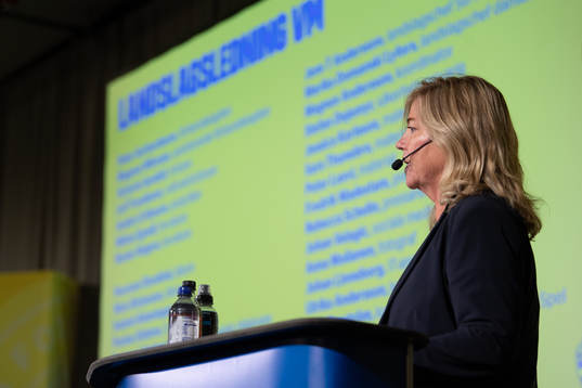 Marika Domanski Lyfors, team manager of the Swedish women's