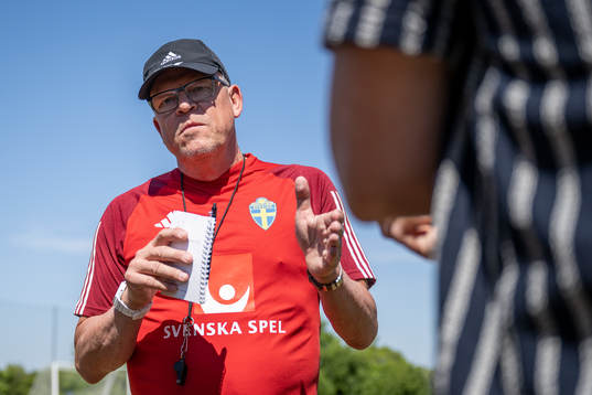 head coach Janne Andersson of the Swedish national football
