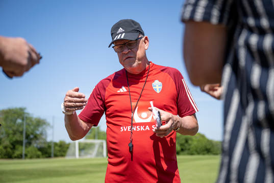 head coach Janne Andersson of the Swedish national football