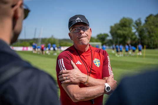head coach Janne Andersson of the Swedish national football
