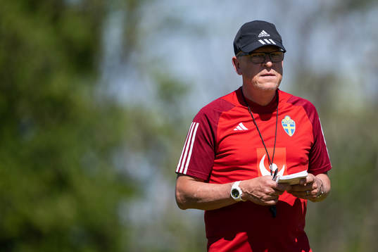 head coach Janne Andersson of the Swedish national football